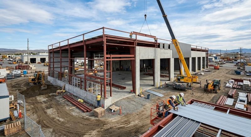 Commercial Garage Construction in Mount Pleasant, SC