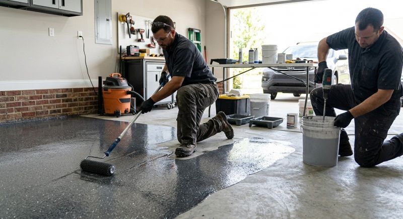 Epoxy Flooring Repair in Greenville, SC