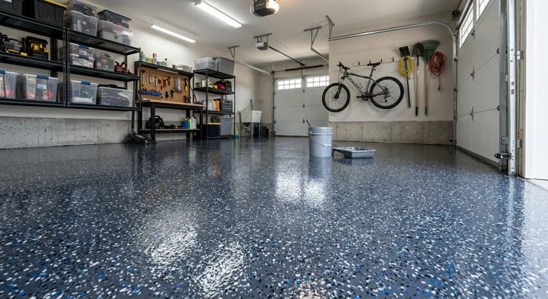 Garage Floor Epoxy Installation in Greenville, SC