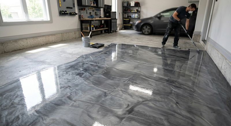 Metallic Epoxy Service in Alexandria, VA