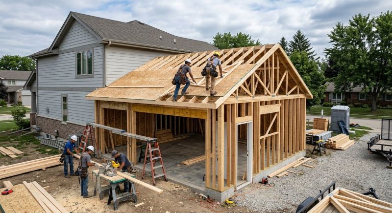 Wood Garage Installation in Charleston, SC